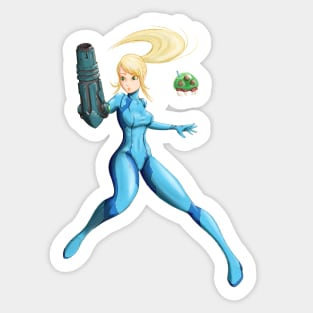 Samus Boba Sticker